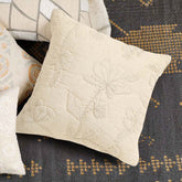 Shellac Embroidered Cushion Cover